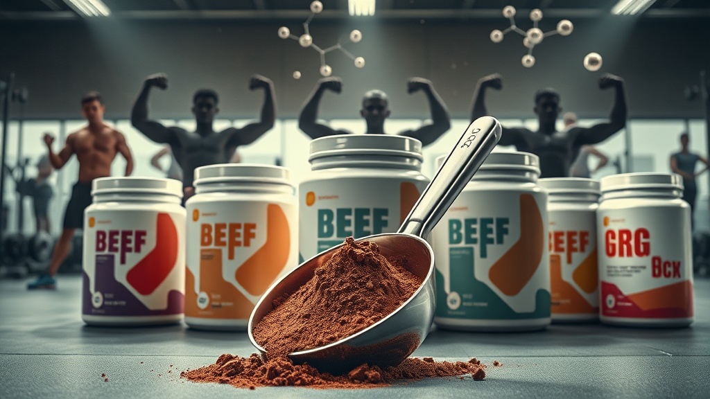 5 Leading Beef Protein Powder Companies with Great Reviews